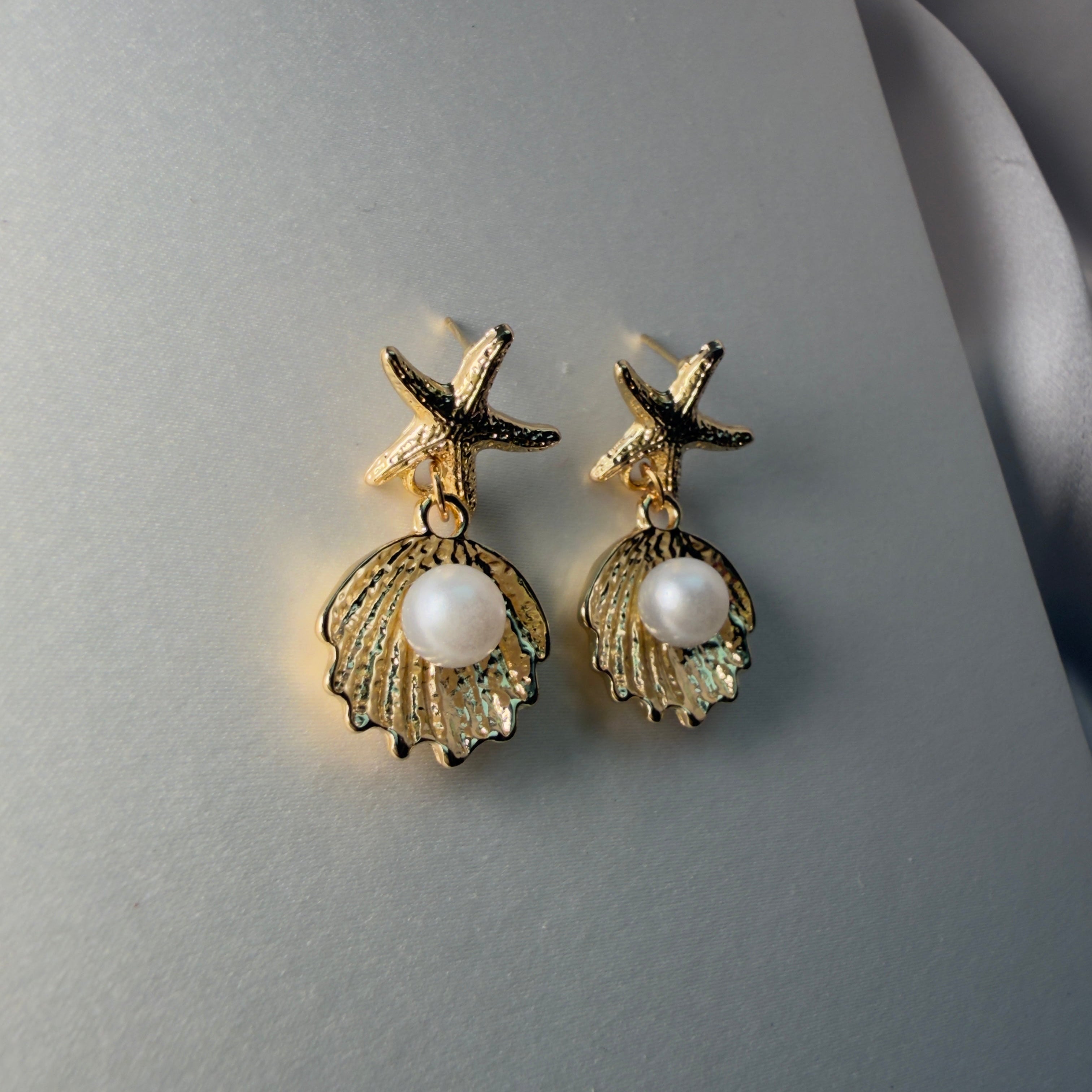 Seaside Pearl Earrings