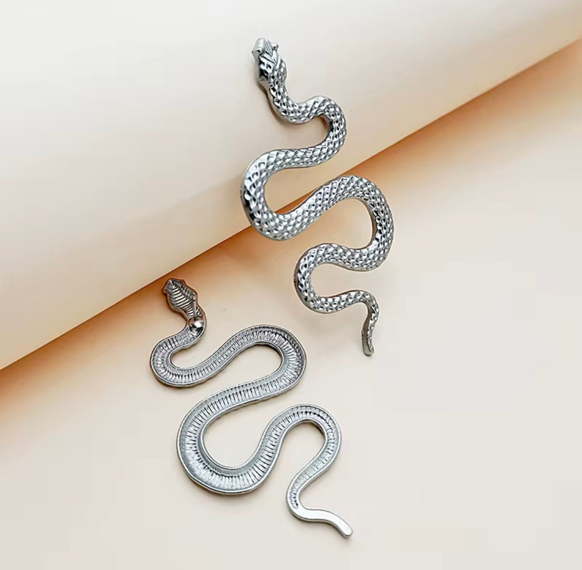 Snake earrings